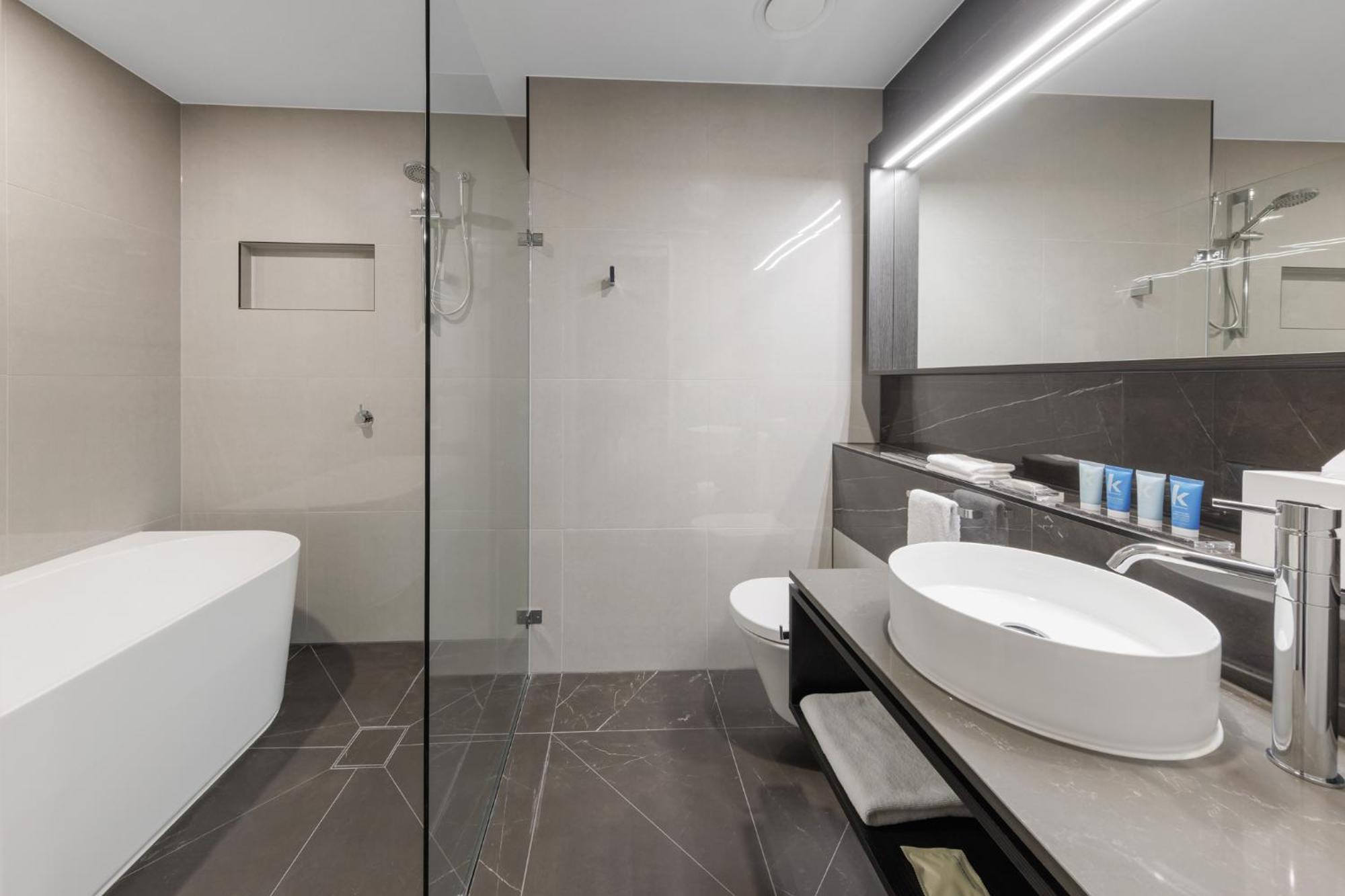 Meriton Suites Melbourne Eksteriør billede Bathroom